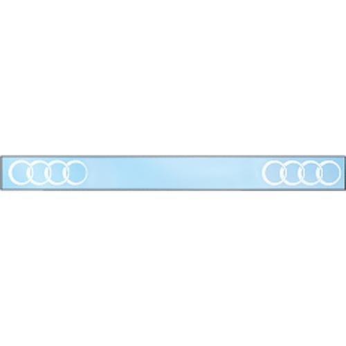 CRL 010332-XCP5 Floating Rectangles style Glass Safety Decal - pack of 5