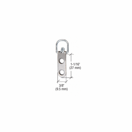 CRL 101MH-XCP100 Wire 2-Hole Strap Eyelet Swivel Type Hanger - pack of 100