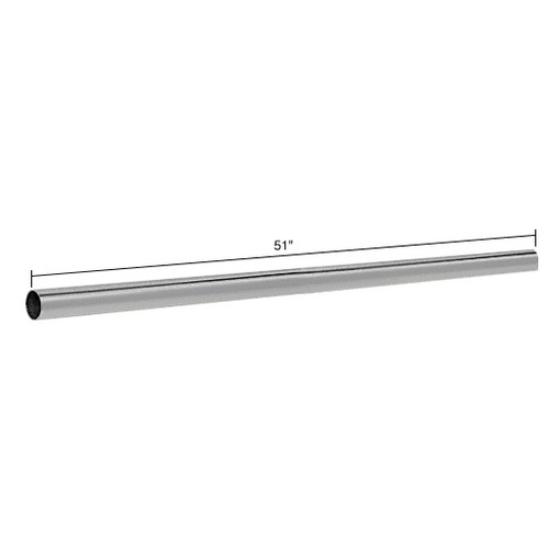 CRL S2CH Polished Chrome 51" Support Bar Only