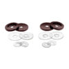 CRL 30WKPC0 Polished Copper Replacement Washers for Back-to-Back Solid Pull Handle