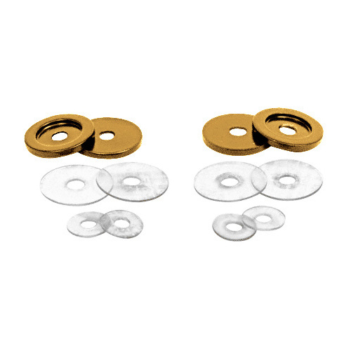 CRL 30WKPC0 Polished Copper Replacement Washers for Back-to-Back Solid Pull Handle