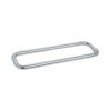 CRL BMNW18X18BN Brushed Nickel 18" BM Series Back-to-Back Towel Bar Without Metal Washers