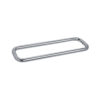 CRL BMNW18X18BN Brushed Nickel 18" BM Series Back-to-Back Towel Bar Without Metal Washers