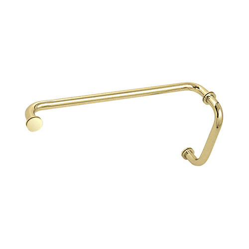 CRL BM8X18ABC0 Antique Brushed Copper 8" Pull Handle and 18" Towel Bar BM Series Combination With Metal Washers