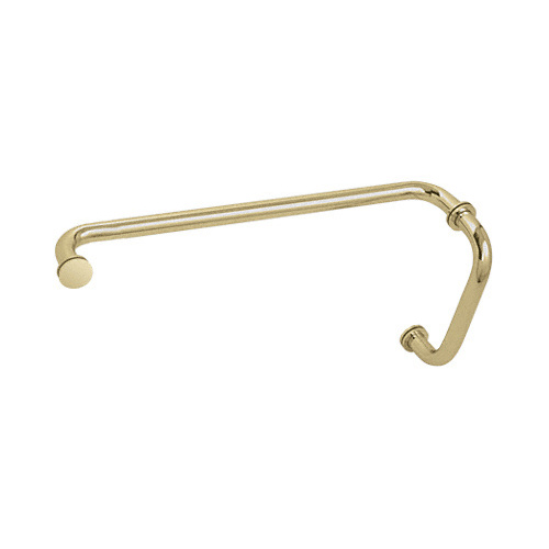 CRL BM8X18ABC0 Antique Brushed Copper 8" Pull Handle and 18" Towel Bar BM Series Combination With Metal Washers