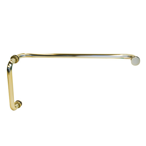 CRL BM8X18ABC0 Antique Brushed Copper 8" Pull Handle and 18" Towel Bar BM Series Combination With Metal Washers