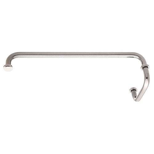 CRL SDP6TB24ABN Antique Brushed Nickel 24" Towel Bar With 6" Pull Handle Combination Set