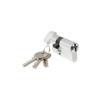 CRL EC4A Satin Chrome Keyed Cylinder Lock with Thumbturn