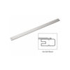 CRL P011110036 36" Satin Aluminum Extruded Aluminum Door Bumper Bars