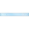 CRL 010332-XCP5 Floating Rectangles style Glass Safety Decal - pack of 5