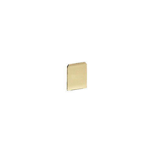 CRL WU2ECSB Satin Brass WU2 Series U-Channel End Cap