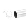 CRL HR20PS Polished Stainless 2" Diameter Round .050" Tubing - 236"