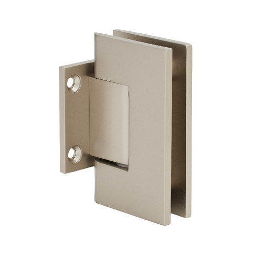 CRL GEN074ABN Antique Brushed Nickel Geneva 074 Series Wall Mount Short Back Plate Hinge