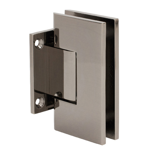 CRL V1E074ABC0 Antique Brushed Copper Vienna 074 Series Short Back Plate Wall Mount Hinge