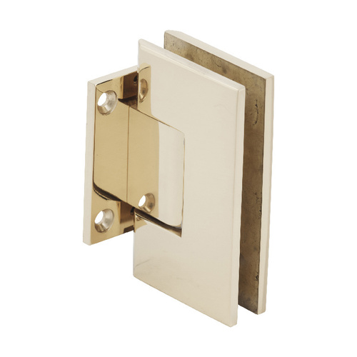 CRL V1E074ABC0 Antique Brushed Copper Vienna 074 Series Short Back Plate Wall Mount Hinge