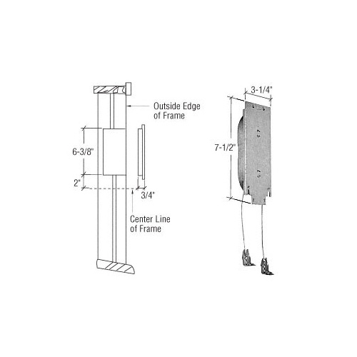 CRL H3579 8 Pound Wood Window Sash Balance