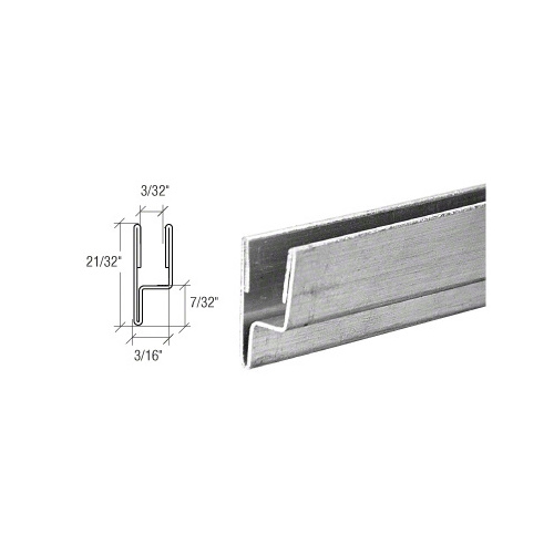 CRL 35035 Storm Window Leg Frame for Single Strength Glass 150" Stock Length