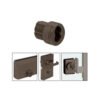 CRL 1CHSA Satin Anodized Mortise Housing for 7-Pin Small Format Interchangeable Cores (SFIC)