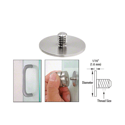 CRL UV114ADP 1-1/4" UV Standoff Adaptor Plate