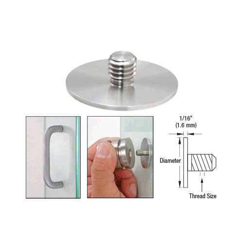 CRL UV114ADP 1-1/4" UV Standoff Adaptor Plate