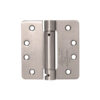 CRL S4410B 4" x 4" Antique Bronze Heavy-Duty Spring Hinge - 1/4" Radius