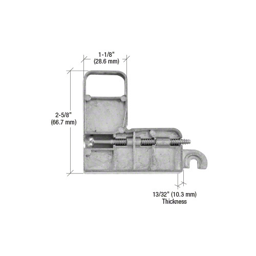 CRL B569 Sliding Screen Door Corner Insert - pack of 2