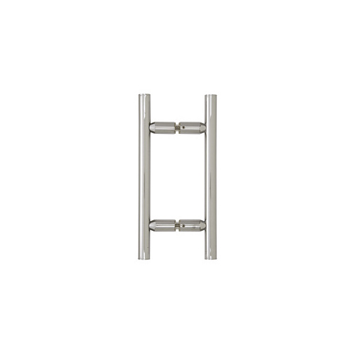 CRL LP6X6ABN Antique Brushed Nickel 6" Ladder Style Back-to-Back Pull Handle