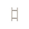 CRL LP6X6ABN Antique Brushed Nickel 6" Ladder Style Back-to-Back Pull Handle