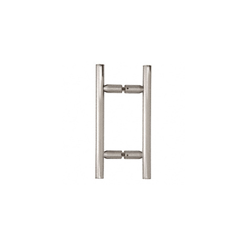 CRL LP6X6ABN Antique Brushed Nickel 6" Ladder Style Back-to-Back Pull Handle