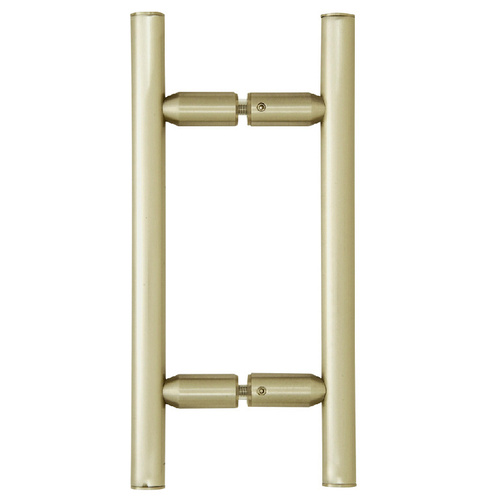 CRL LP6X6ABN Antique Brushed Nickel 6" Ladder Style Back-to-Back Pull Handle