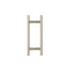 CRL LP8X8ABN Antique Brushed Nickel 8" Ladder Style Back-to-Back Pull Handles