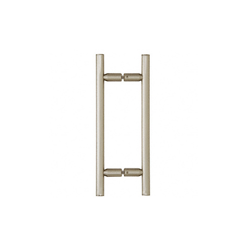 CRL LP8X8ABN Antique Brushed Nickel 8" Ladder Style Back-to-Back Pull Handles