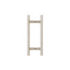 CRL LP8X8ABN Antique Brushed Nickel 8" Ladder Style Back-to-Back Pull Handles