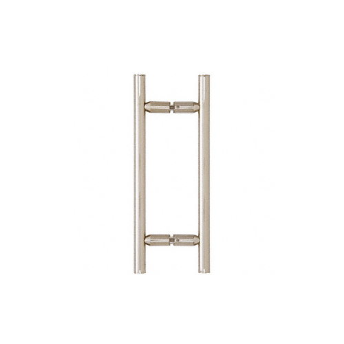 CRL LP8X8ABN Antique Brushed Nickel 8" Ladder Style Back-to-Back Pull Handles