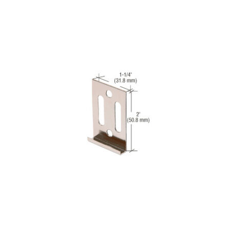 CRL SW1267 Nickel Plated Vancouver Clip for 6MM Mirror