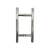 CRL LP6X6ABN Antique Brushed Nickel 6" Ladder Style Back-to-Back Pull Handle