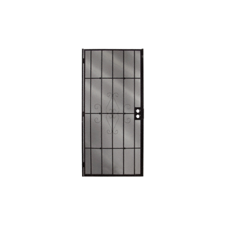 CRL 25160210 Columbia Magnum Black 30" x 80" Security Screen Door