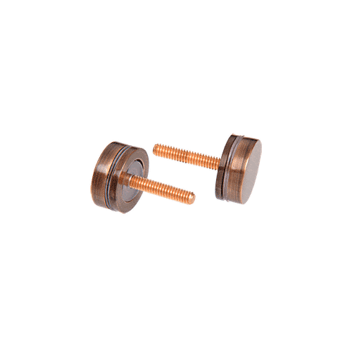 CRL 30SKCH Polished Chrome Replacement Washer/Stud Kit for Single-Sided Solid Pull Handle
