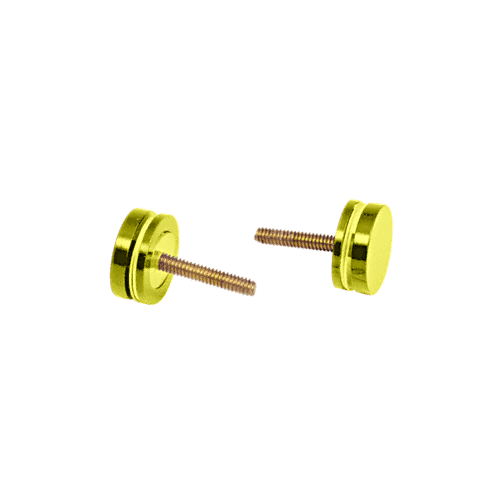 CRL 30SKCH Polished Chrome Replacement Washer/Stud Kit for Single-Sided Solid Pull Handle