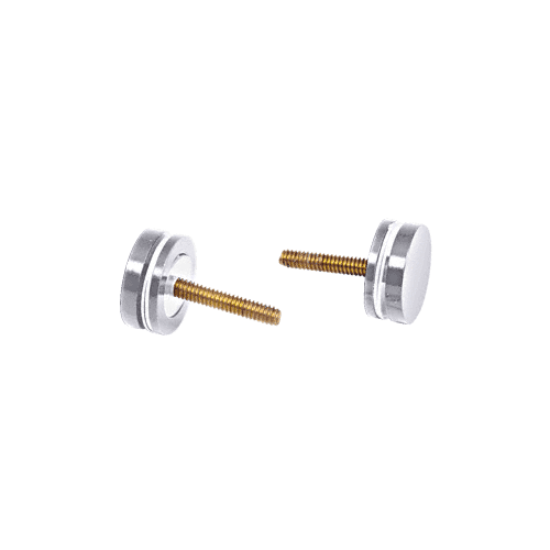CRL 30SKCH Polished Chrome Replacement Washer/Stud Kit for Single-Sided Solid Pull Handle