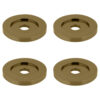 CRL 30WKPC0 Polished Copper Replacement Washers for Back-to-Back Solid Pull Handle