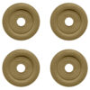 CRL 30WKPC0 Polished Copper Replacement Washers for Back-to-Back Solid Pull Handle