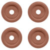 CRL 30WKPC0 Polished Copper Replacement Washers for Back-to-Back Solid Pull Handle