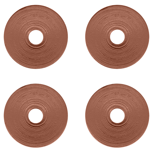 CRL 30WKPC0 Polished Copper Replacement Washers for Back-to-Back Solid Pull Handle