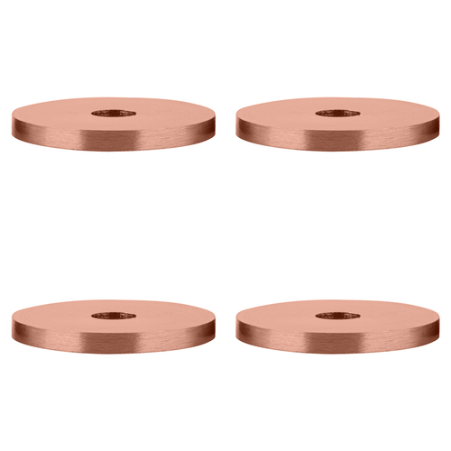 CRL 30WKPC0 Polished Copper Replacement Washers for Back-to-Back Solid Pull Handle