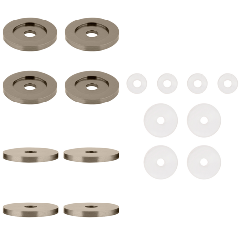 CRL 30WKPC0 Polished Copper Replacement Washers for Back-to-Back Solid Pull Handle