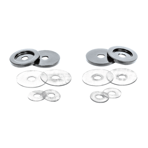 CRL 30WKPC0 Polished Copper Replacement Washers for Back-to-Back Solid Pull Handle