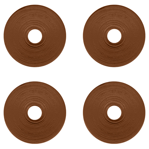 CRL 30WKPC0 Polished Copper Replacement Washers for Back-to-Back Solid Pull Handle