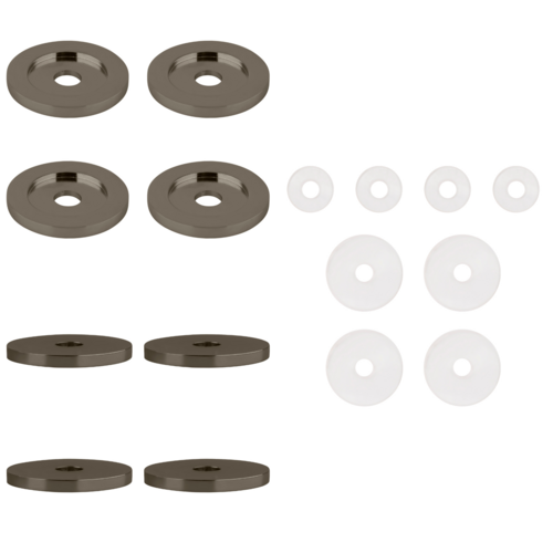 CRL 30WKPC0 Polished Copper Replacement Washers for Back-to-Back Solid Pull Handle