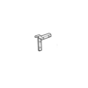 CRL 3462219 Left Nylon Swivel Key - 1.475" Leg; .120" Width - pack of 20